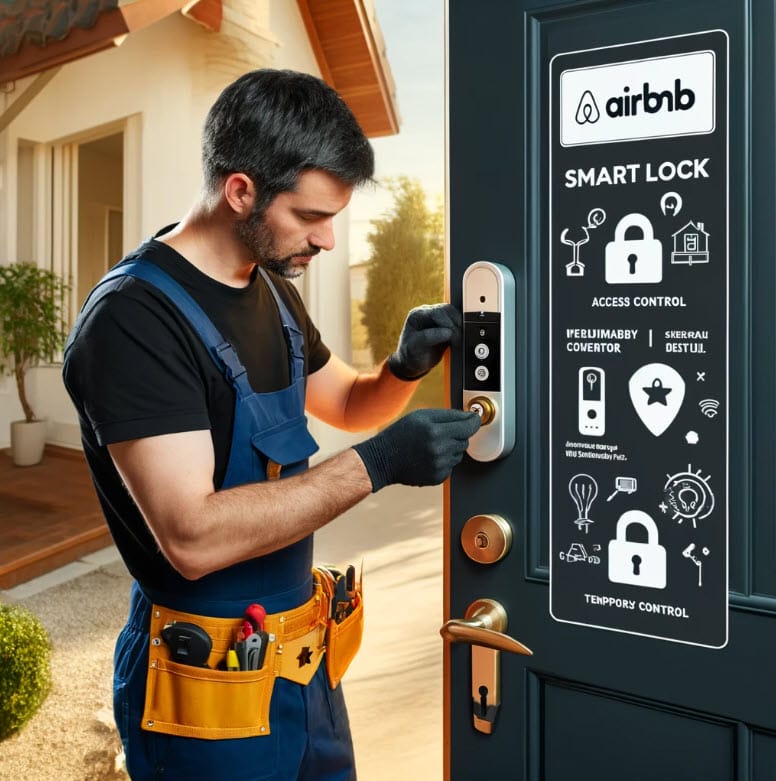 Airbnb with professional locksmith services